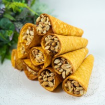 Трубочка вафельная с варёным сгущённым молоком