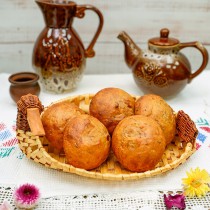 Пампушка с чесноком