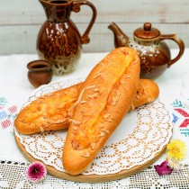 Багет с ветчиной и сыром